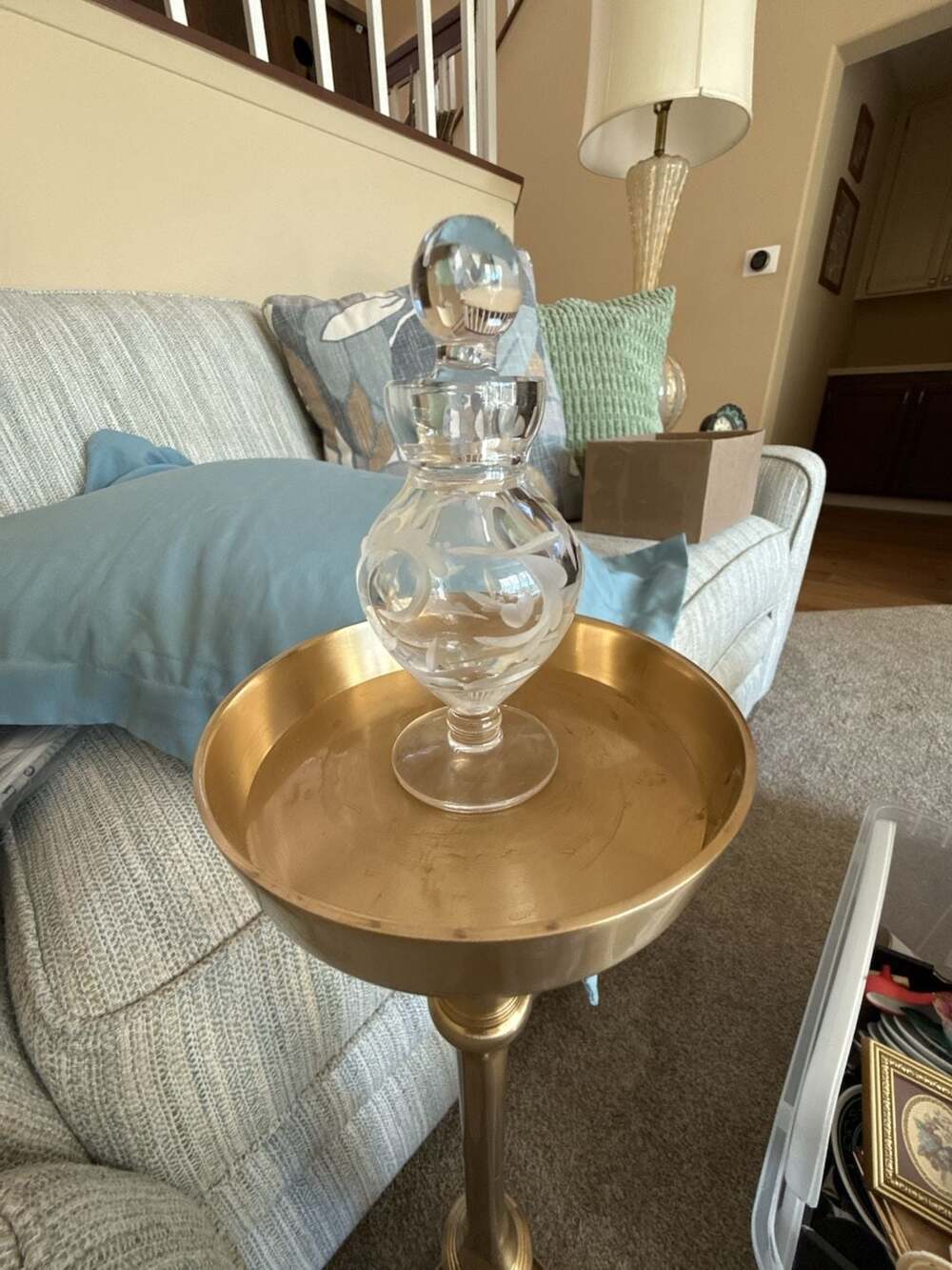 Marquis By Waterford Crystal Perfume Bottle Yours Truly